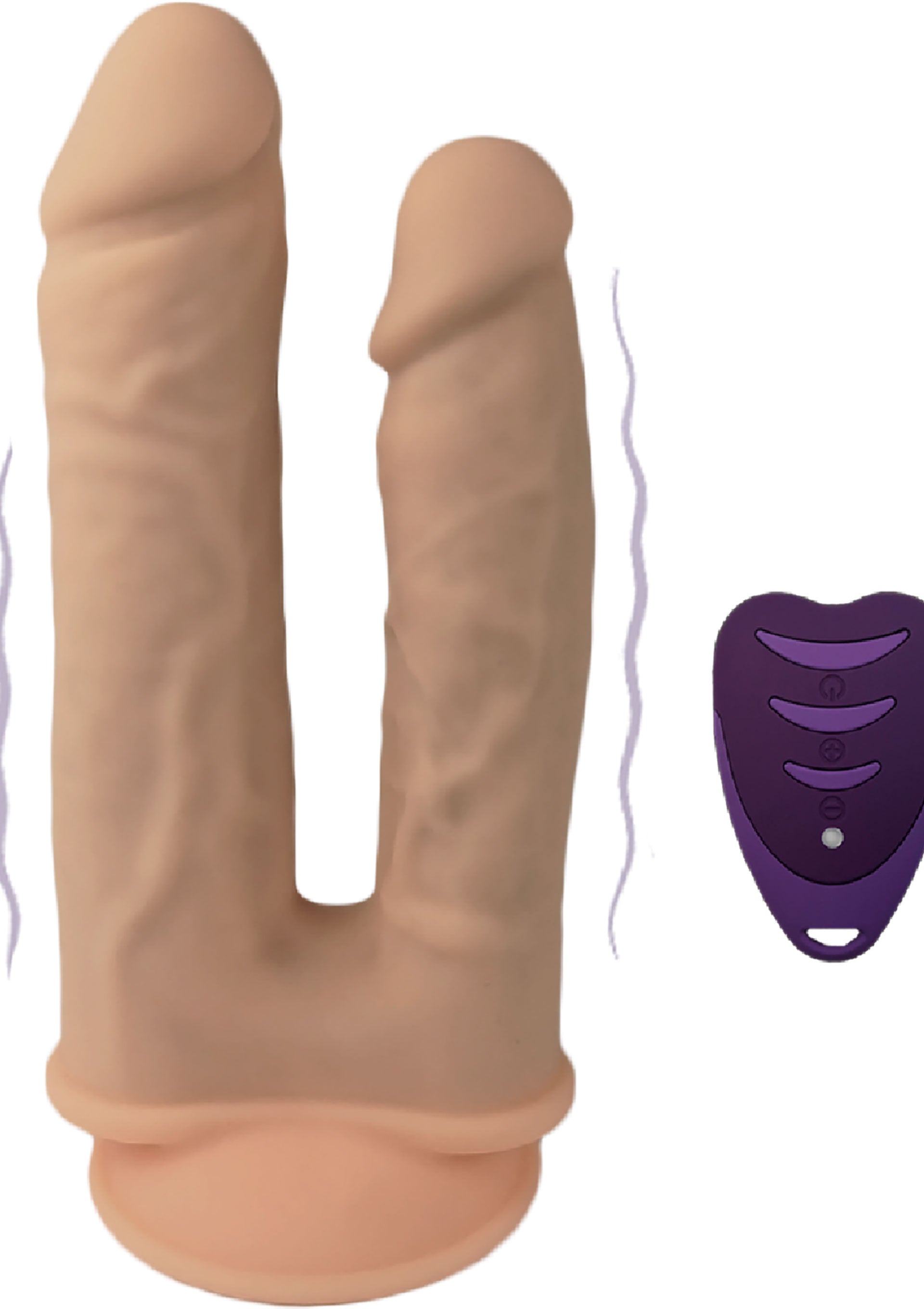 Dildo Silex-D Duo Dildo Vibrating 7+8 inch