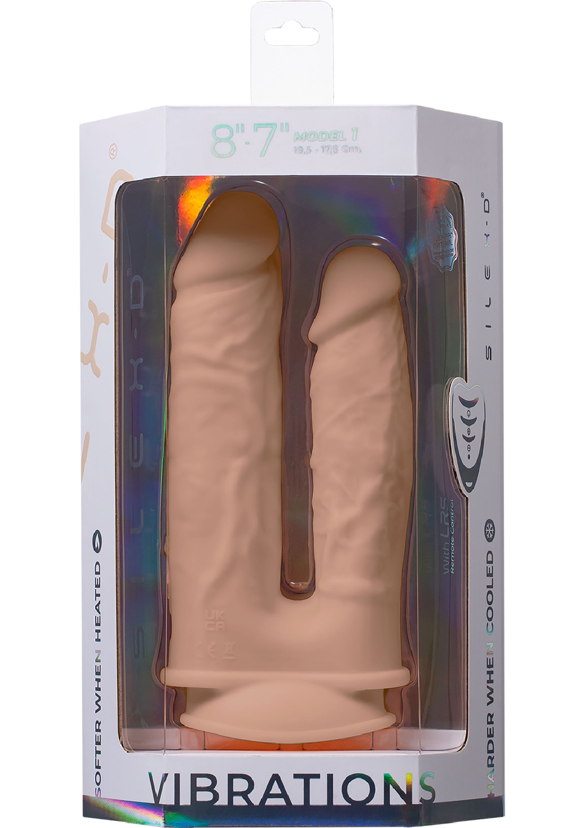Dildo Silex-D Duo Dildo Vibrating 7+8 inch