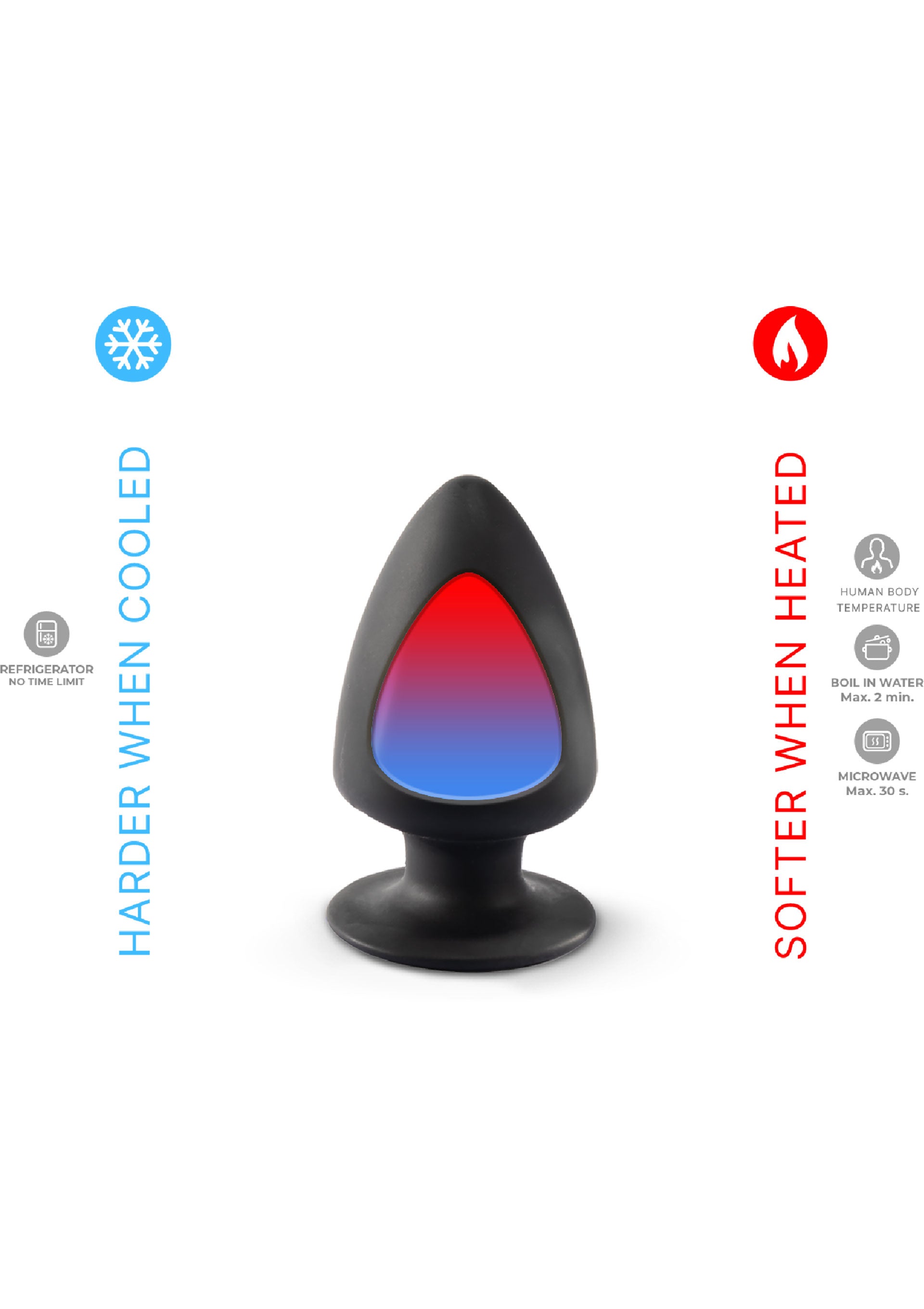 Jouet anal Silex-D Plug Model 1 - Small