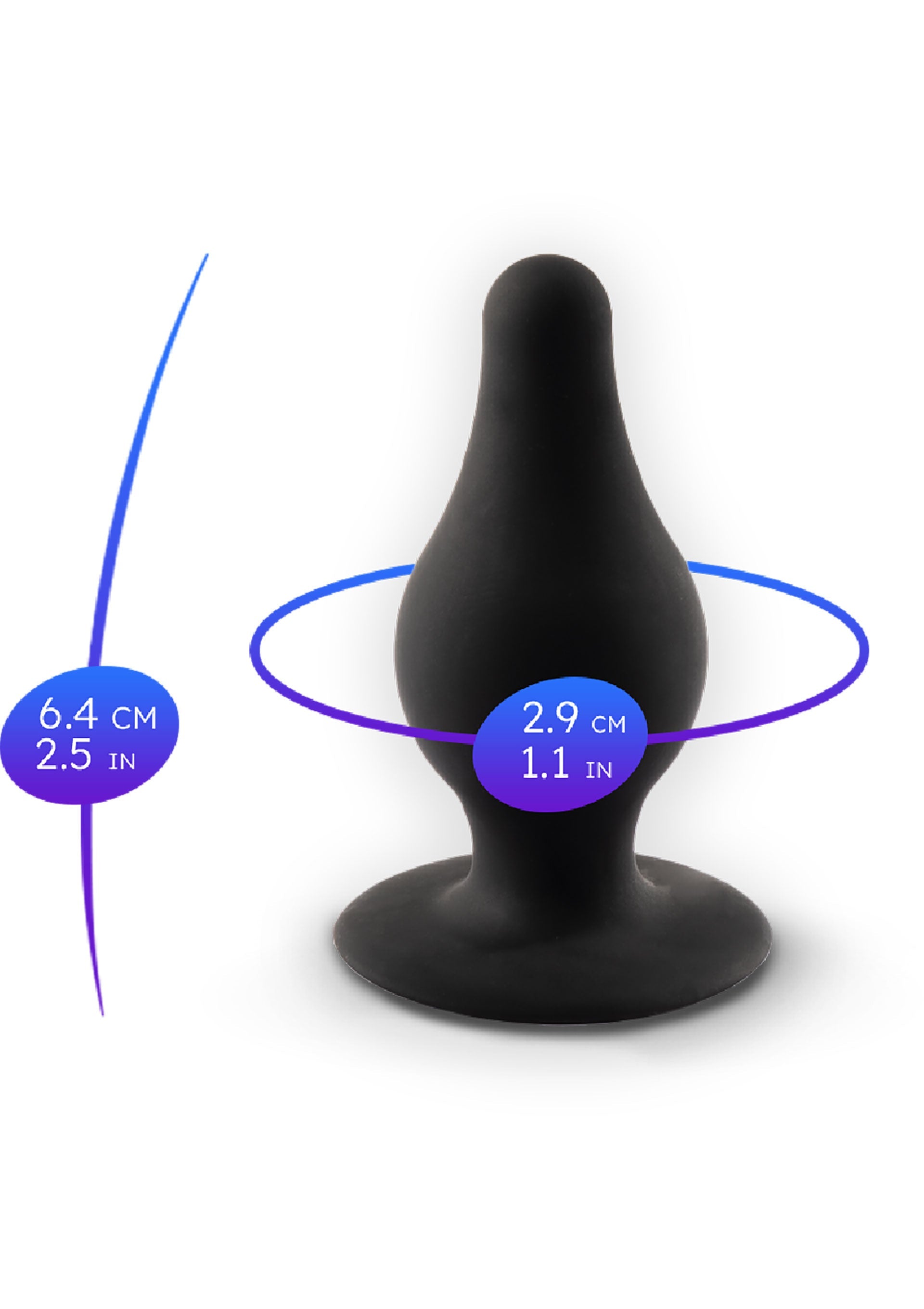 Jouet anal Silex-D Plug Model 2 -Xsmall