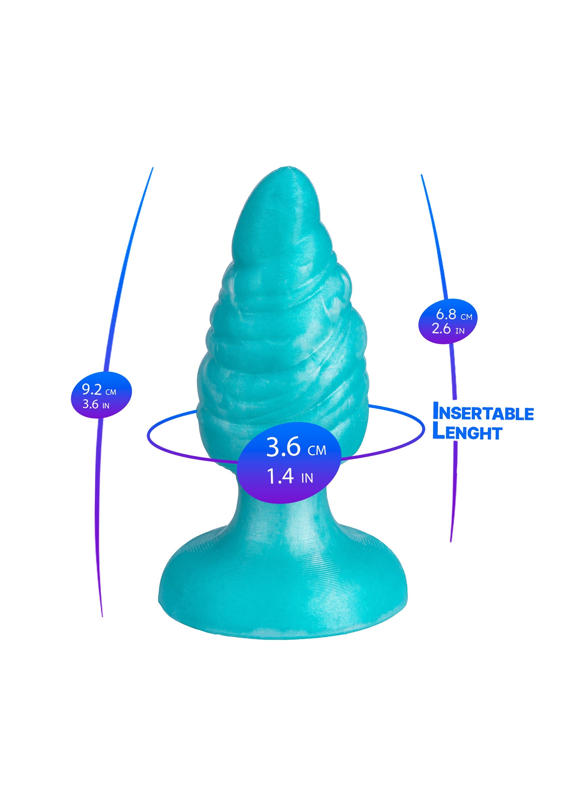 Jouet anal Silex-D Fantasy Plug Melty