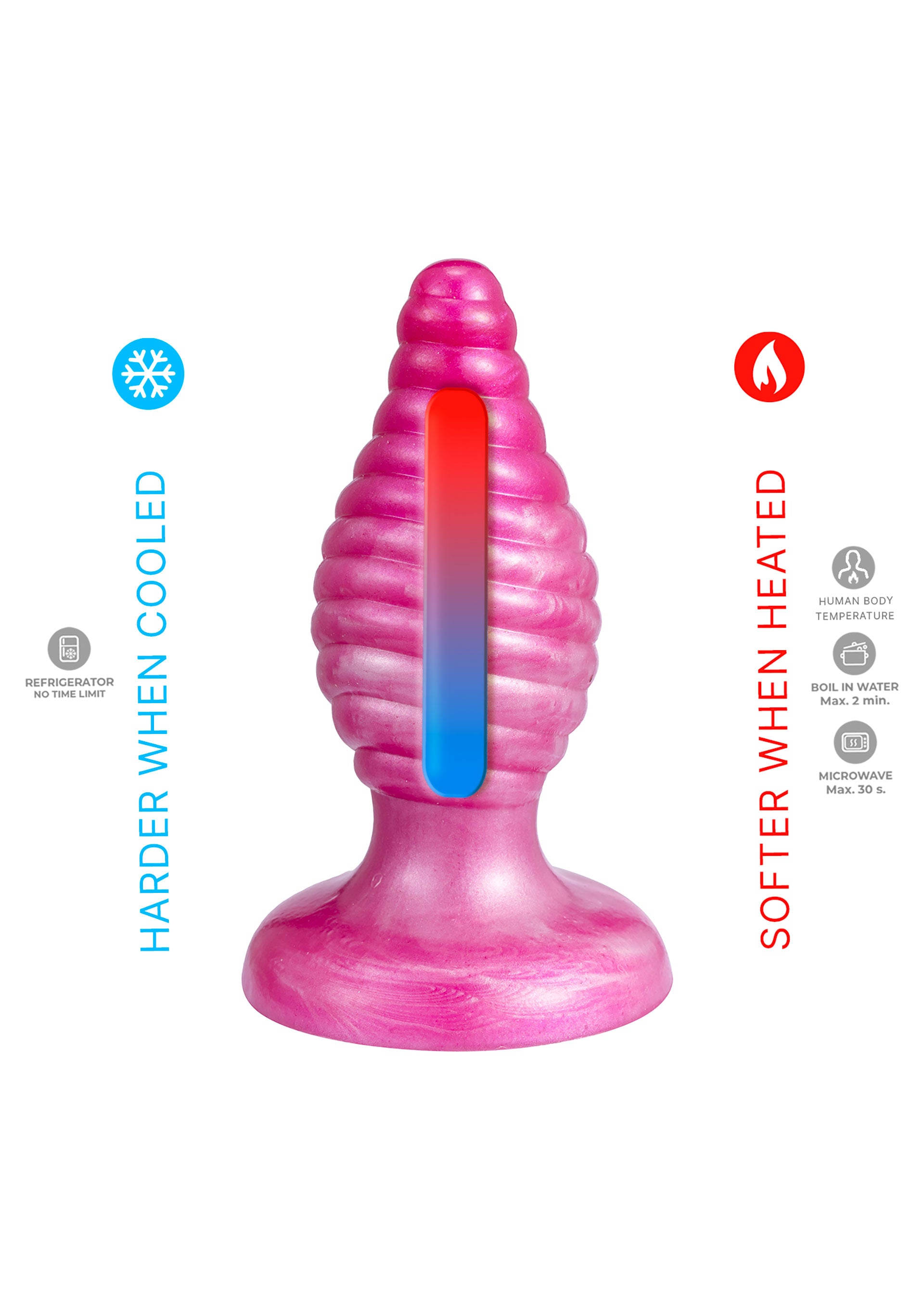 Jouet anal Silex-D Fantasy Plug Cherry