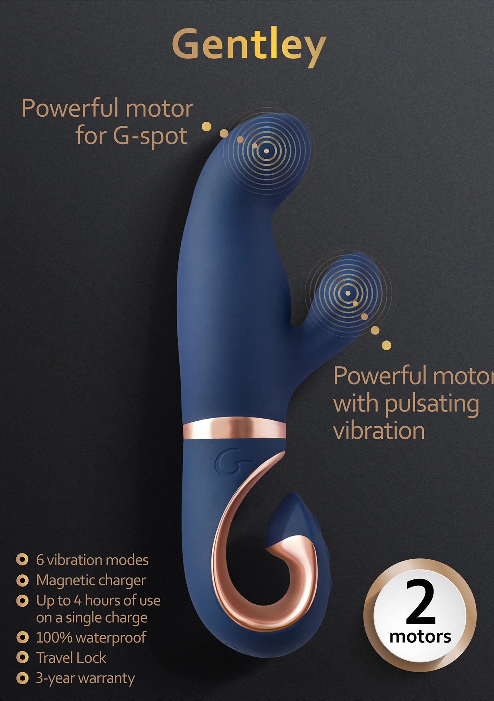 Vibromasseur Gvibe Gentley Vibrator