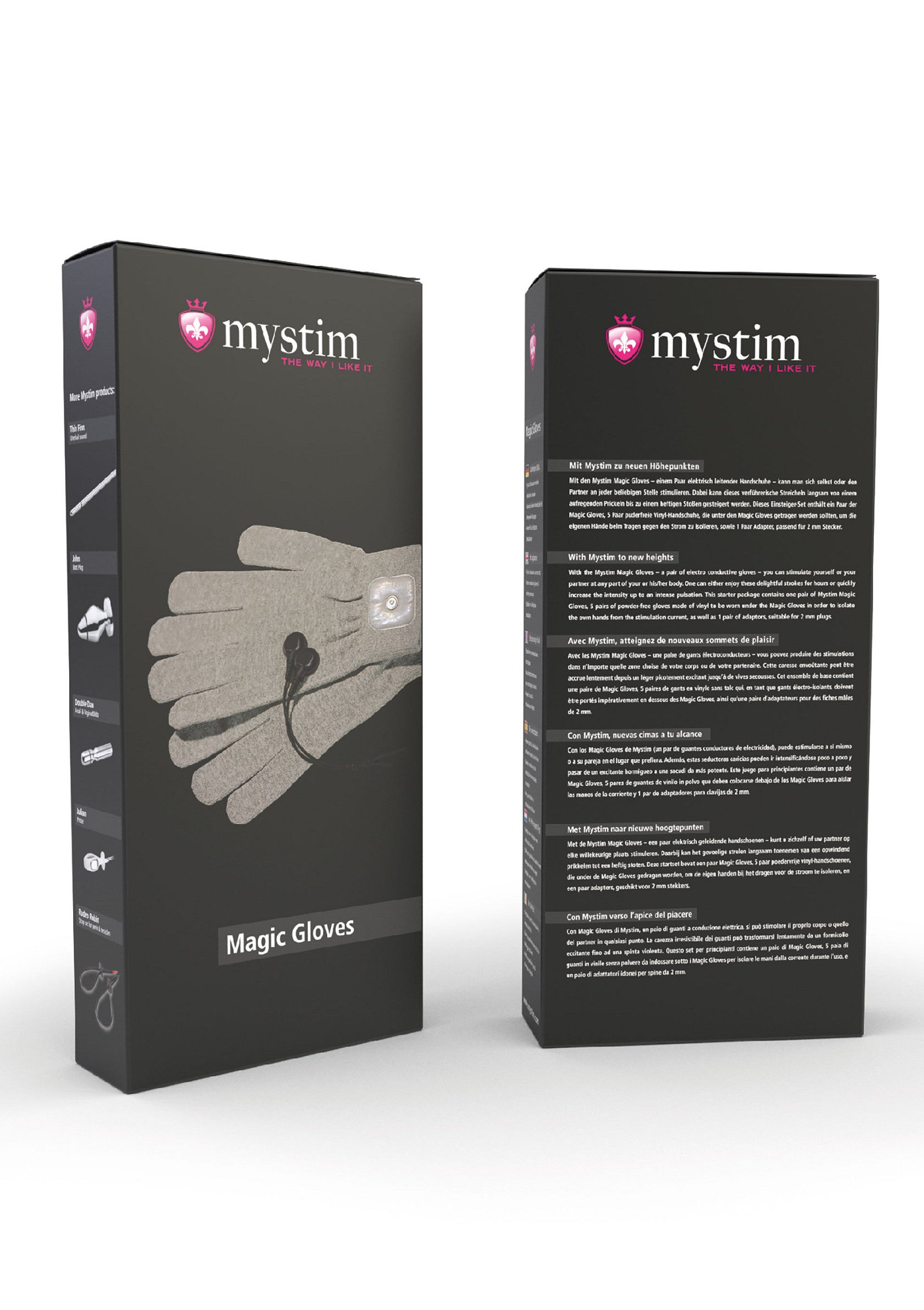 Accessoire BDSM Mystim Magic Gloves