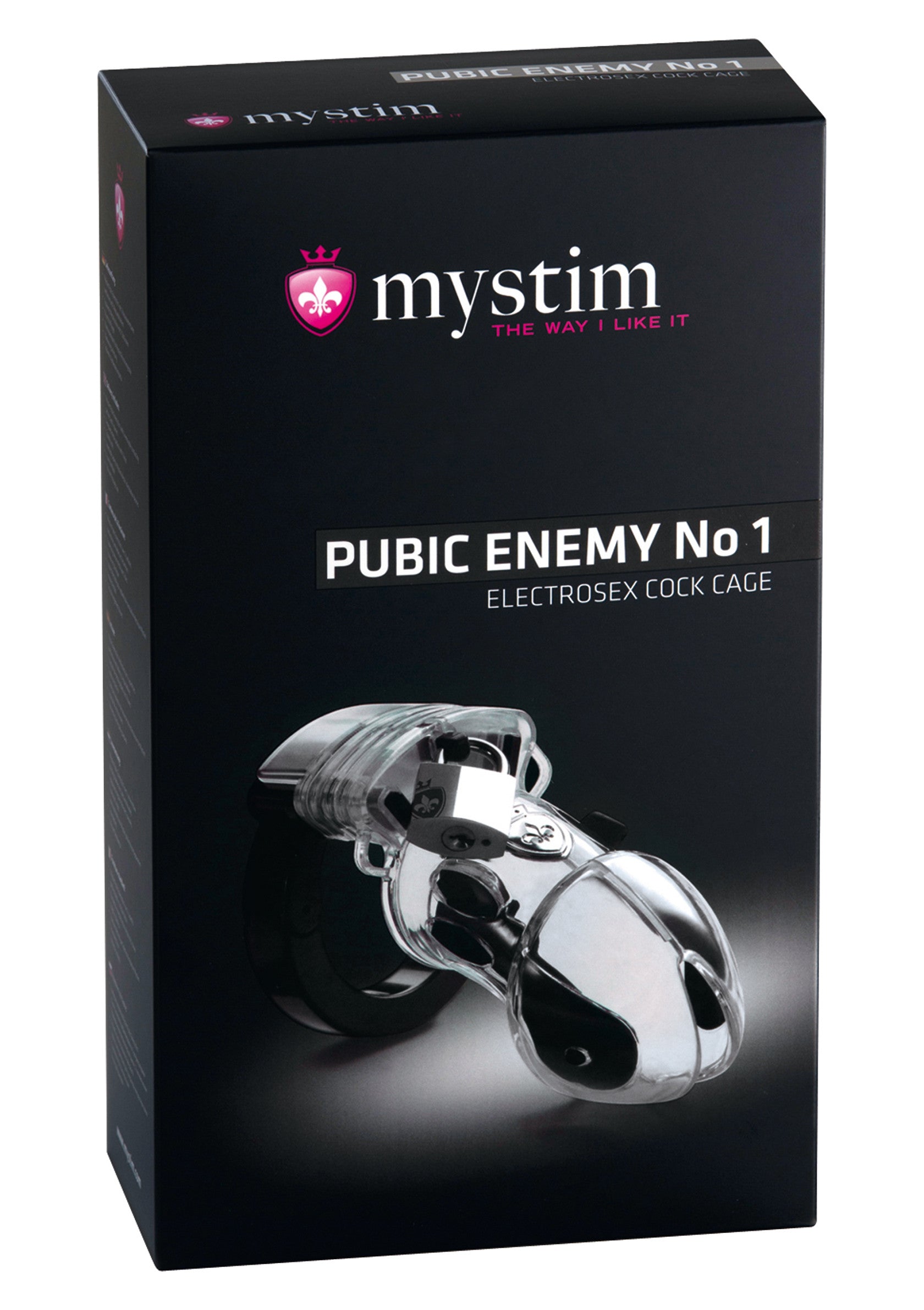 Accessoire BDSM MyStim Pubic Enemy No. 1 Cock Cage