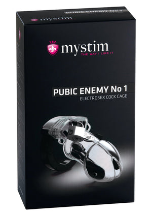Accessoire BDSM MyStim Pubic Enemy No. 1 Cock Cage