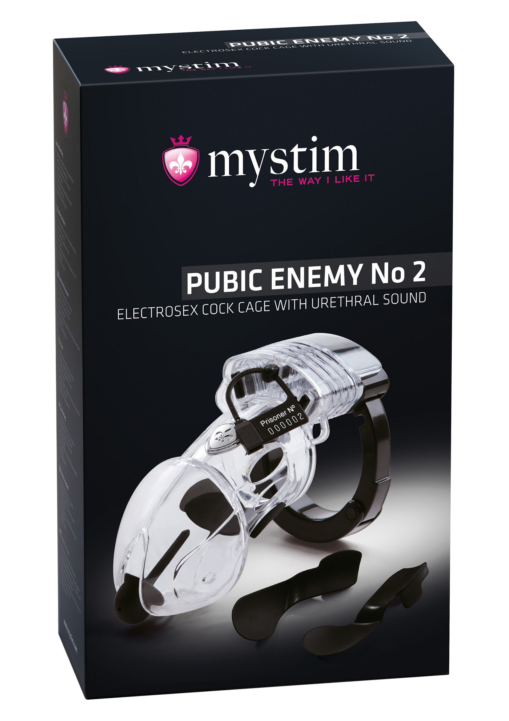 Accessoire BDSM MyStim Pubic Enemy No. 2 Cock Cage