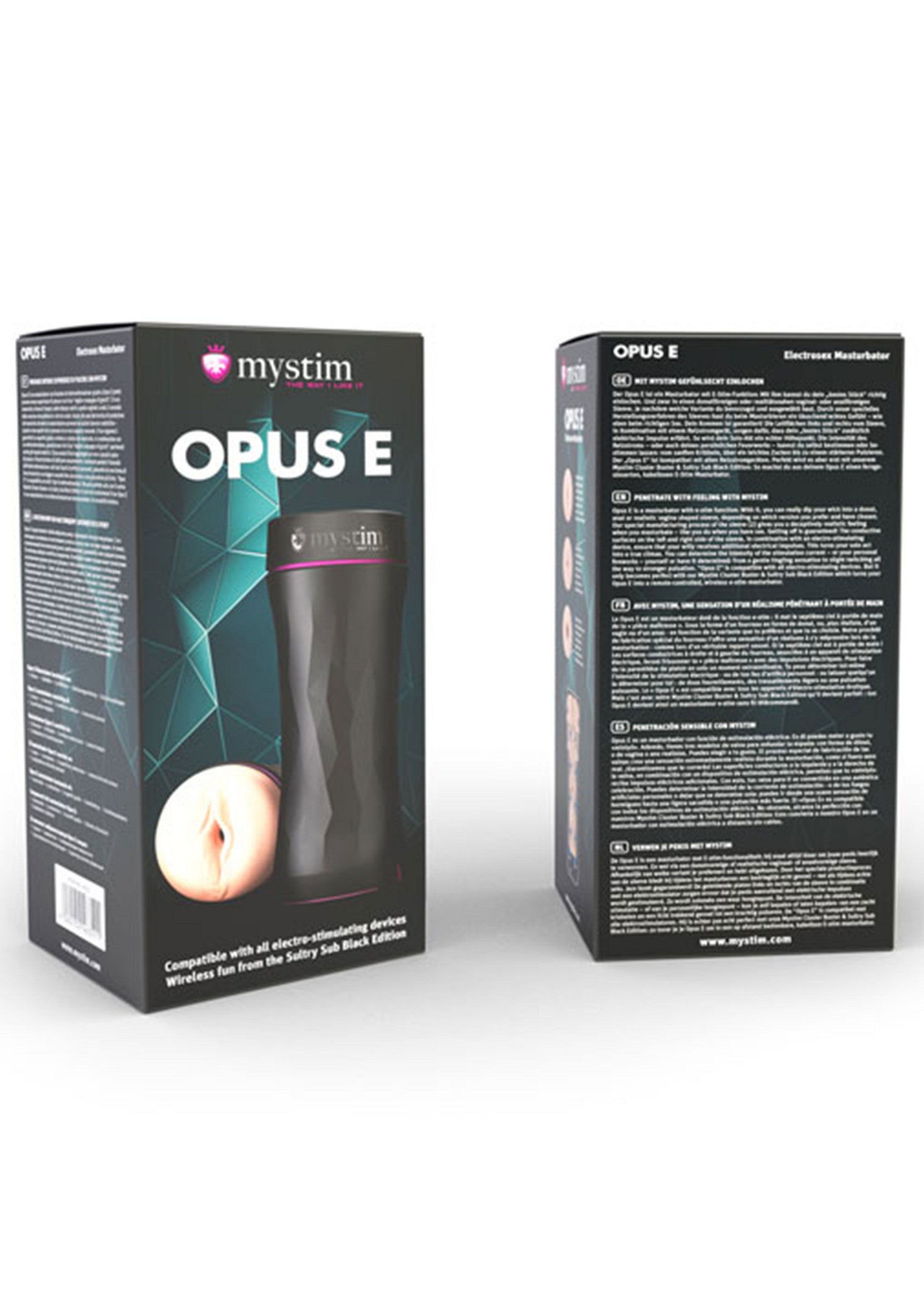 Masturbateur MyStim Opus E Masturbator Vagina