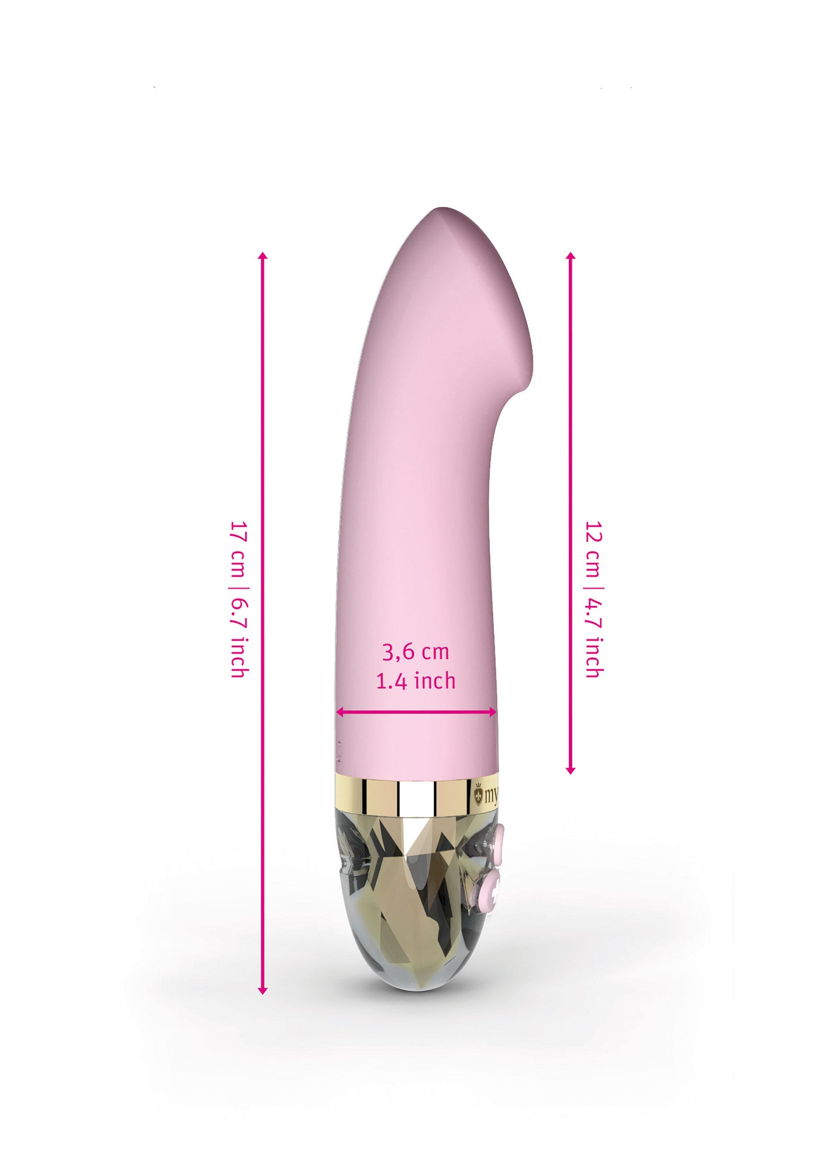 Vibromasseur MyStim Right on Ron Vibrator