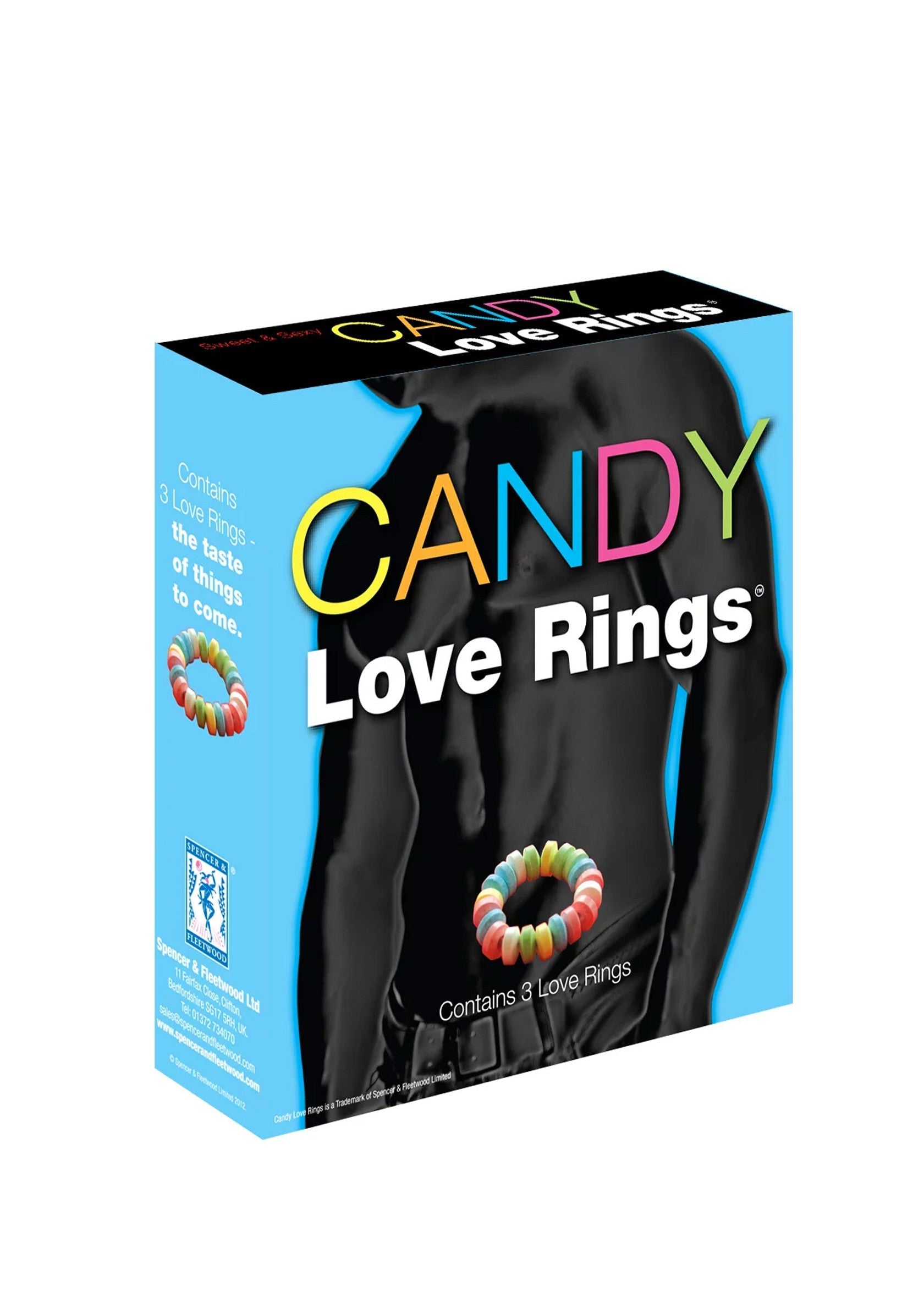Jeu coquin Spencer & Fleetwood Candy Love Rings 3pcs