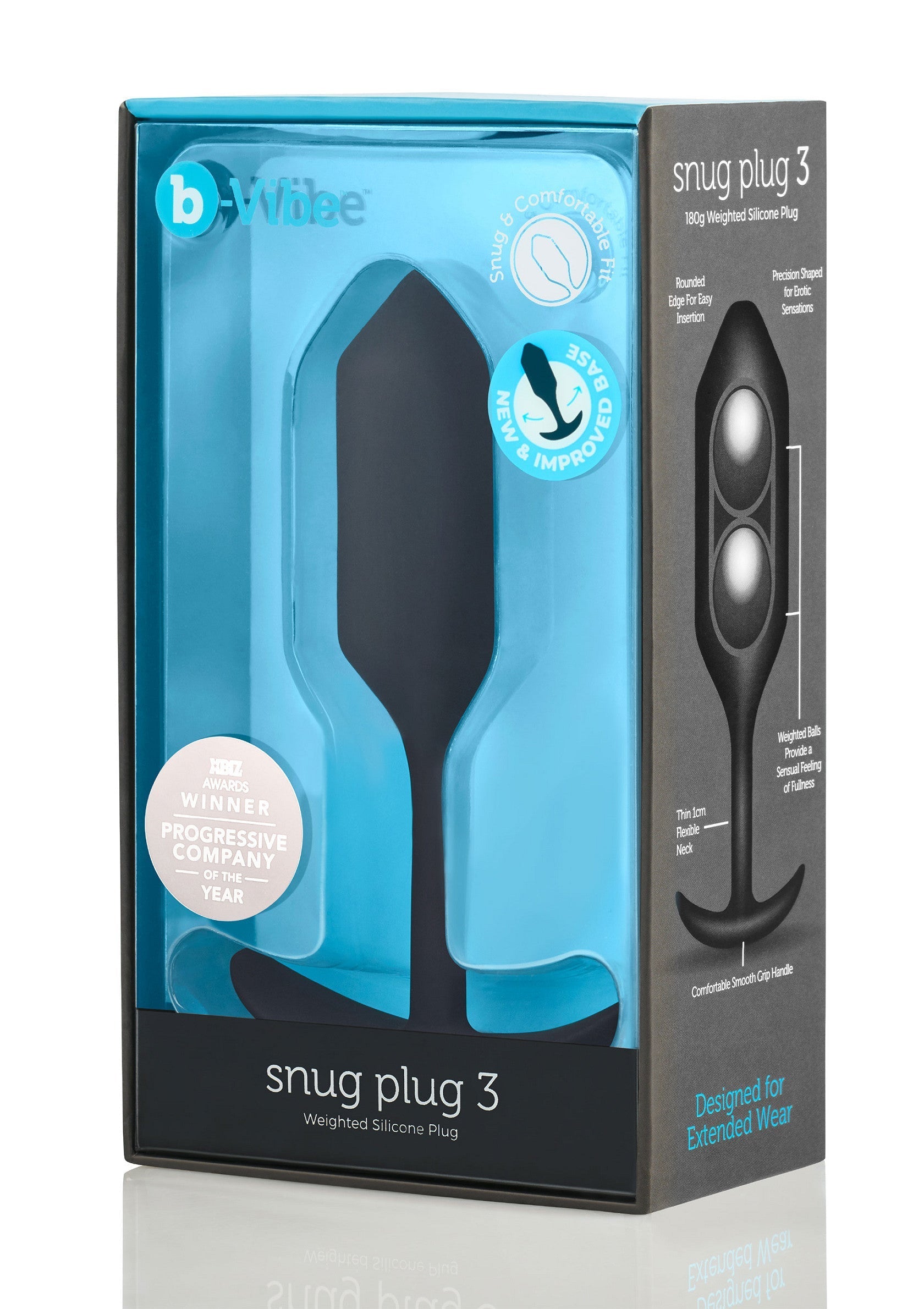 Analplug B-Vibe Snug Plug 3