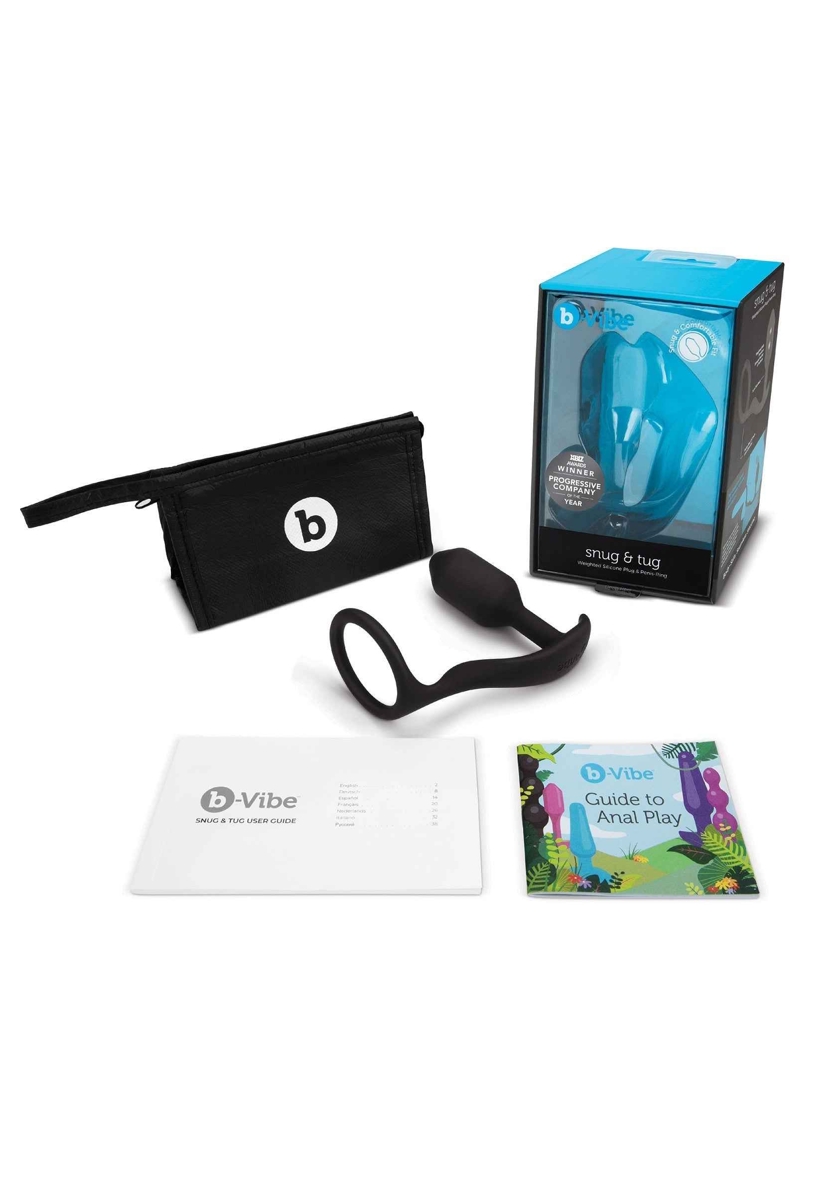 Plug anal B-Vibe Snug & Tug
