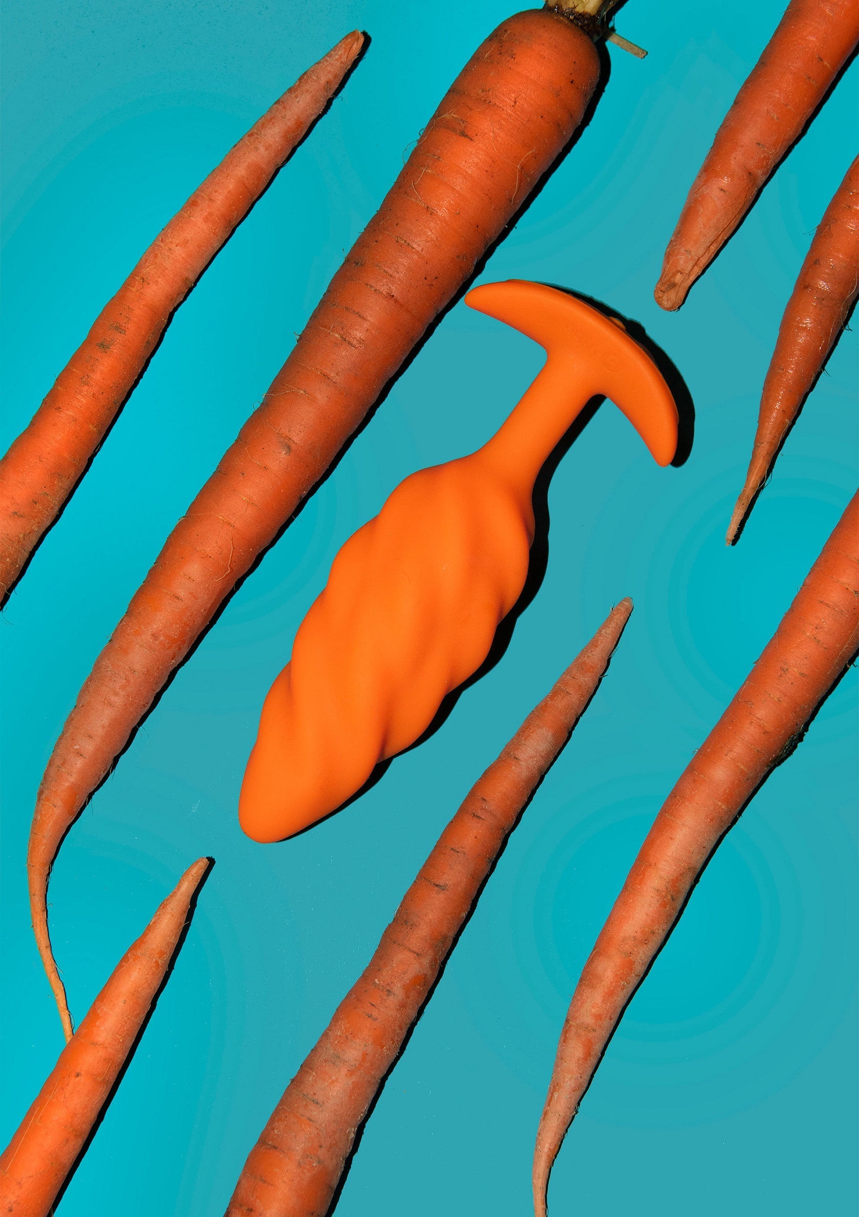 Plug anal B-Vibe Swirl Texture Plug