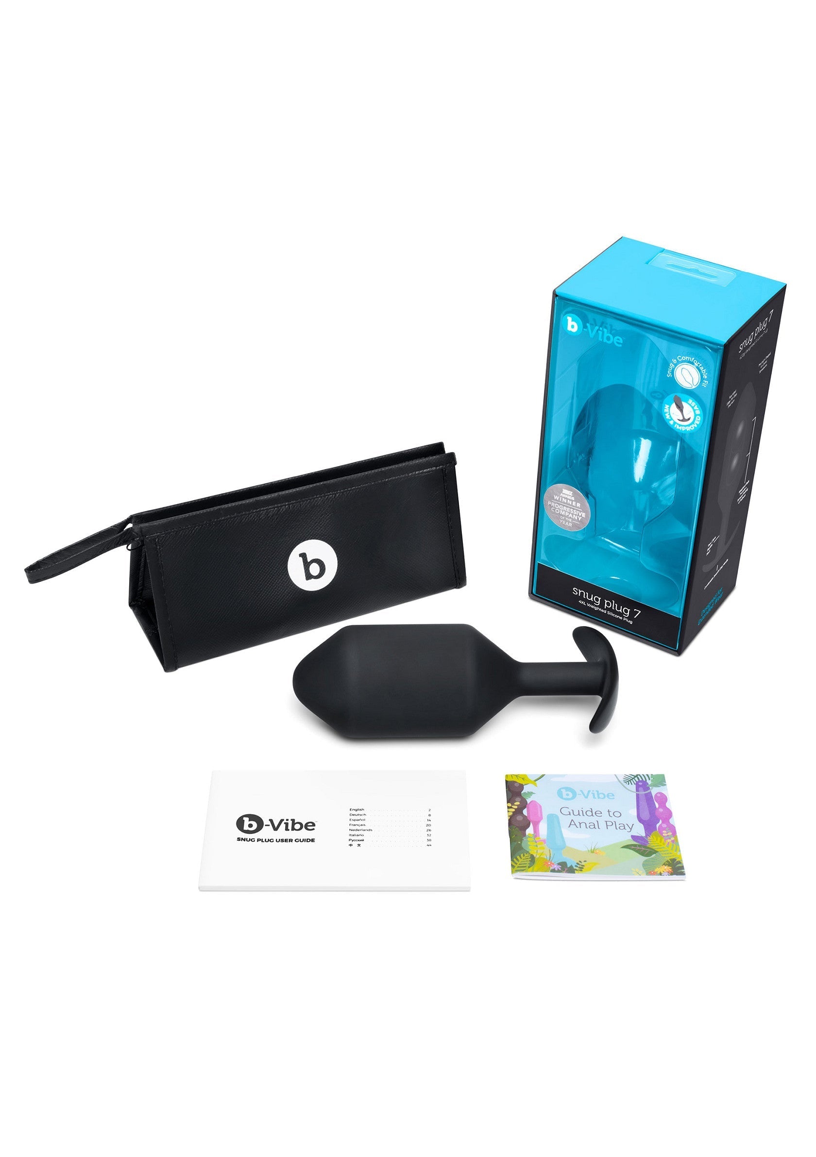 B-Vibe Snug Plug 7 Analplug
