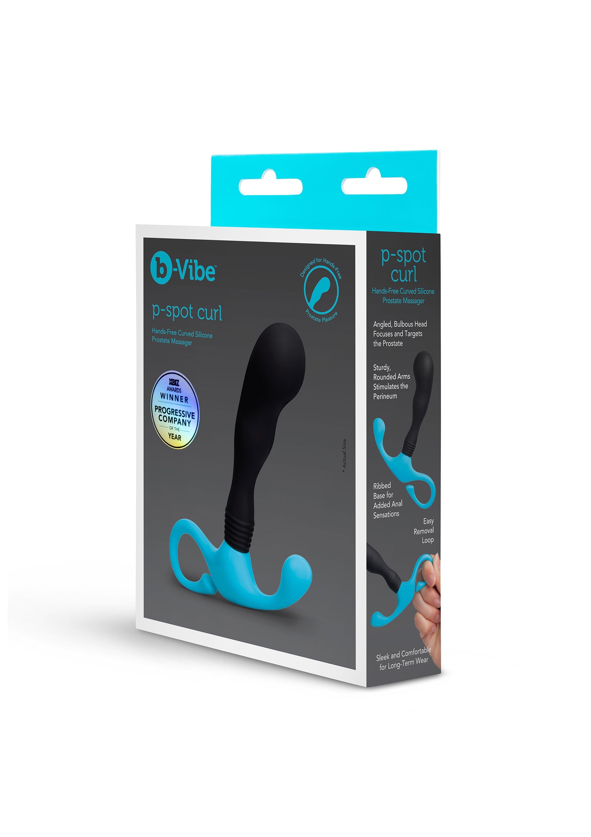 Prostatamassager B-Vibe P-Spot Curl