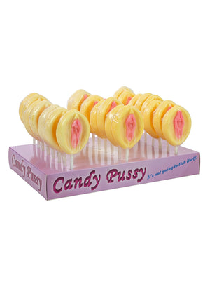 Jeu coquin Spencer & Fleetwood Candy Pussy Lollipop 24 pcs
