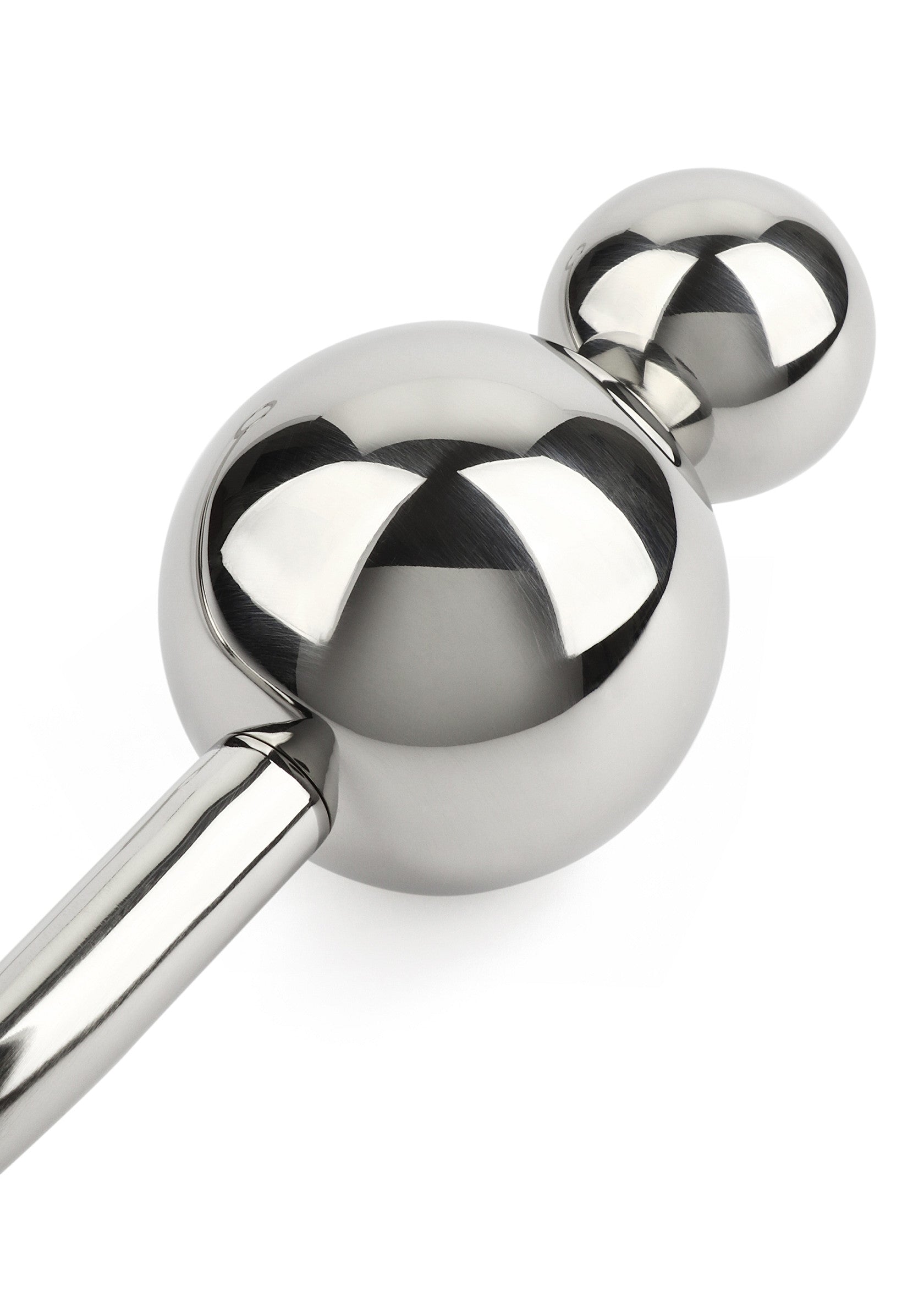 Accessoire BDSM Mr. Steel Anal Hook Double Balls 25+40mm