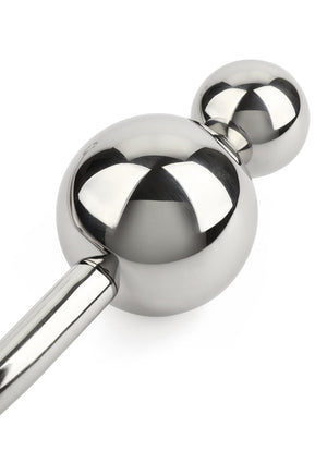 Accessoire BDSM Mr. Steel Anal Hook Double Balls 25+40mm