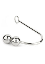 Accessoire BDSM Mr. Steel Anal Hook Double Balls 40+40mm