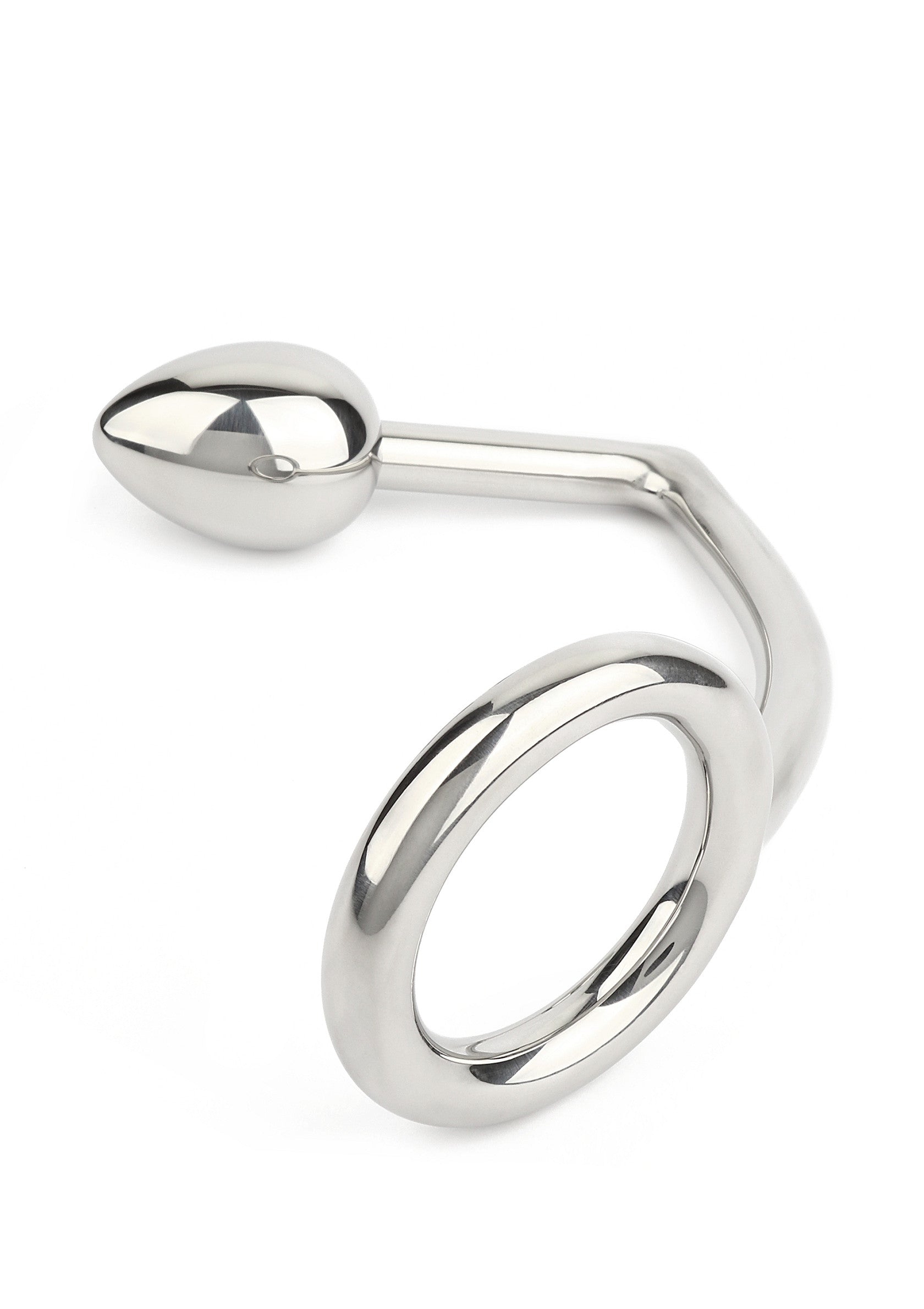 Performance masculine Mr. Steel Ass Hitch Egg 30 mm / Ring 40 mm