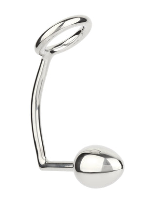 Performance masculine Mr. Steel Ass Hitch Egg 40 mm / Ring 40 mm