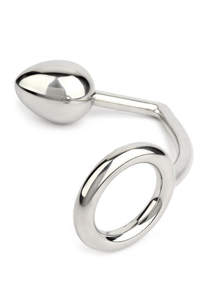 Performance masculine Mr. Steel Ass Hitch Egg 40 mm / Ring 40 mm