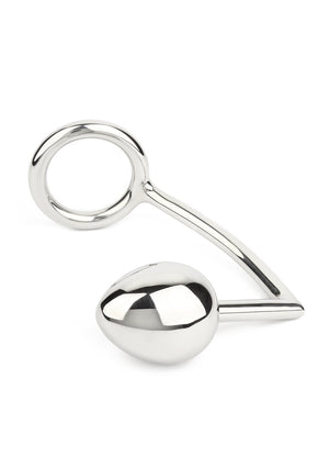 Performance masculine Mr. Steel Ass Hitch Egg 45 mm / Ring 45 mm