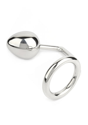 Performance masculine Mr. Steel Ass Hitch Egg 50 mm / Ring 50 mm