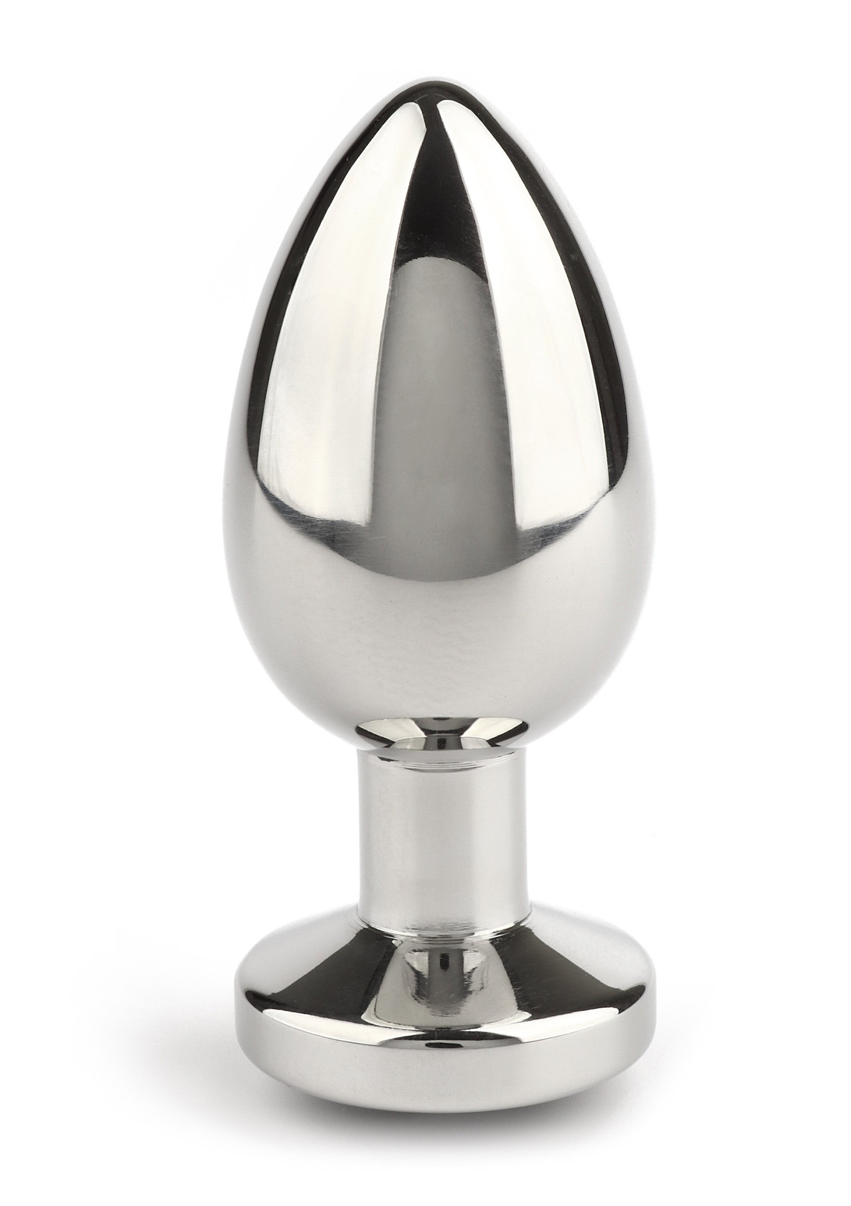 Jouet anal Mr. Steel Jewled Butt Plug Small
