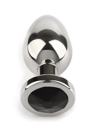 Jouet anal Mr. Steel Jewled Butt Plug Small