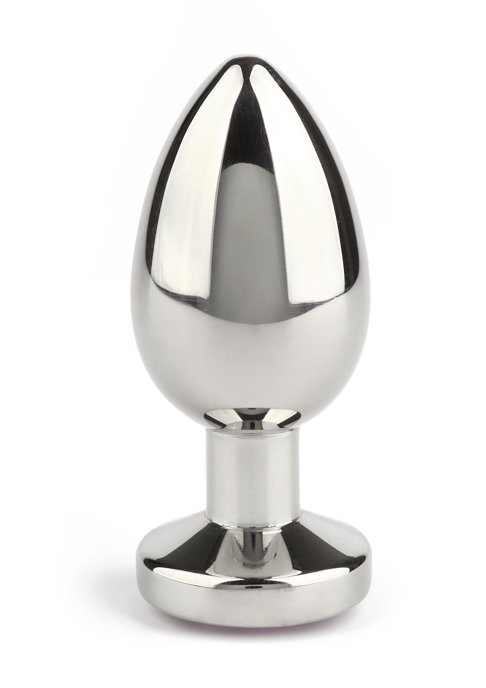 Jouet anal Mr. Steel Jewled Butt Plug Small