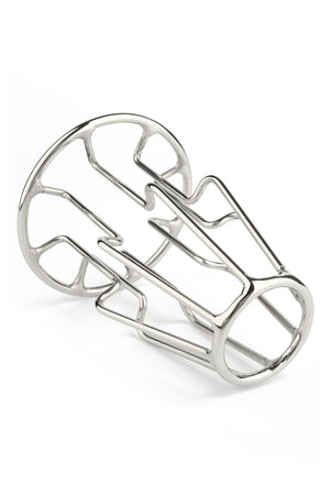 Jouet anal Mr. Steel Trapezoid Anal Plug Medium