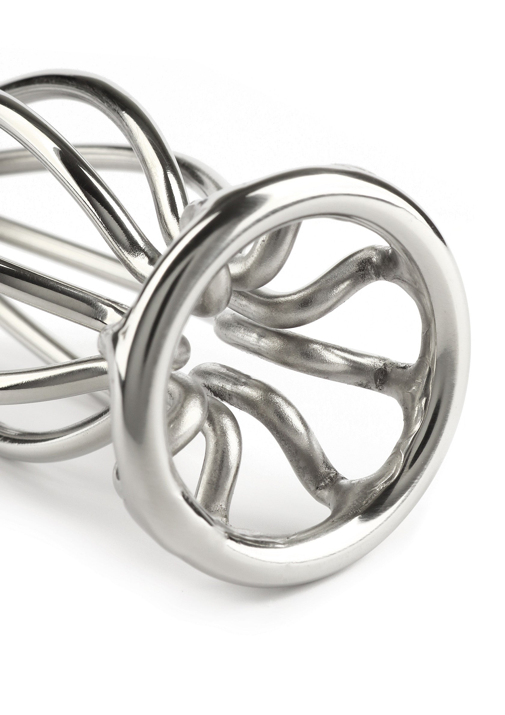 Jouet anal Mr. Steel Round Wire Plug Medium