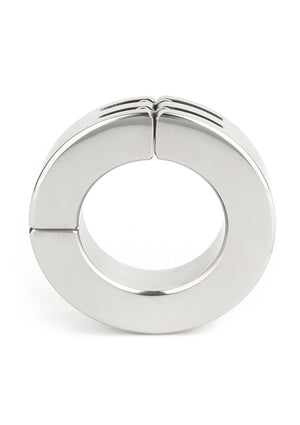 Performance masculine Mr. Steel Hinged Magnetic Cockring 45mm