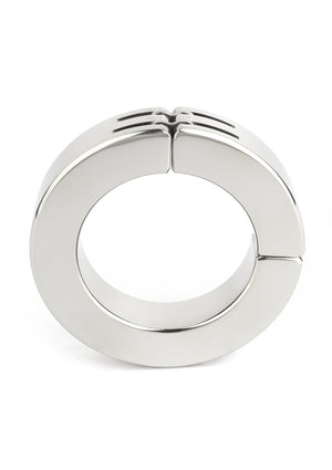 Performance masculine Mr. Steel Hinged Magnetic Cockring 50mm
