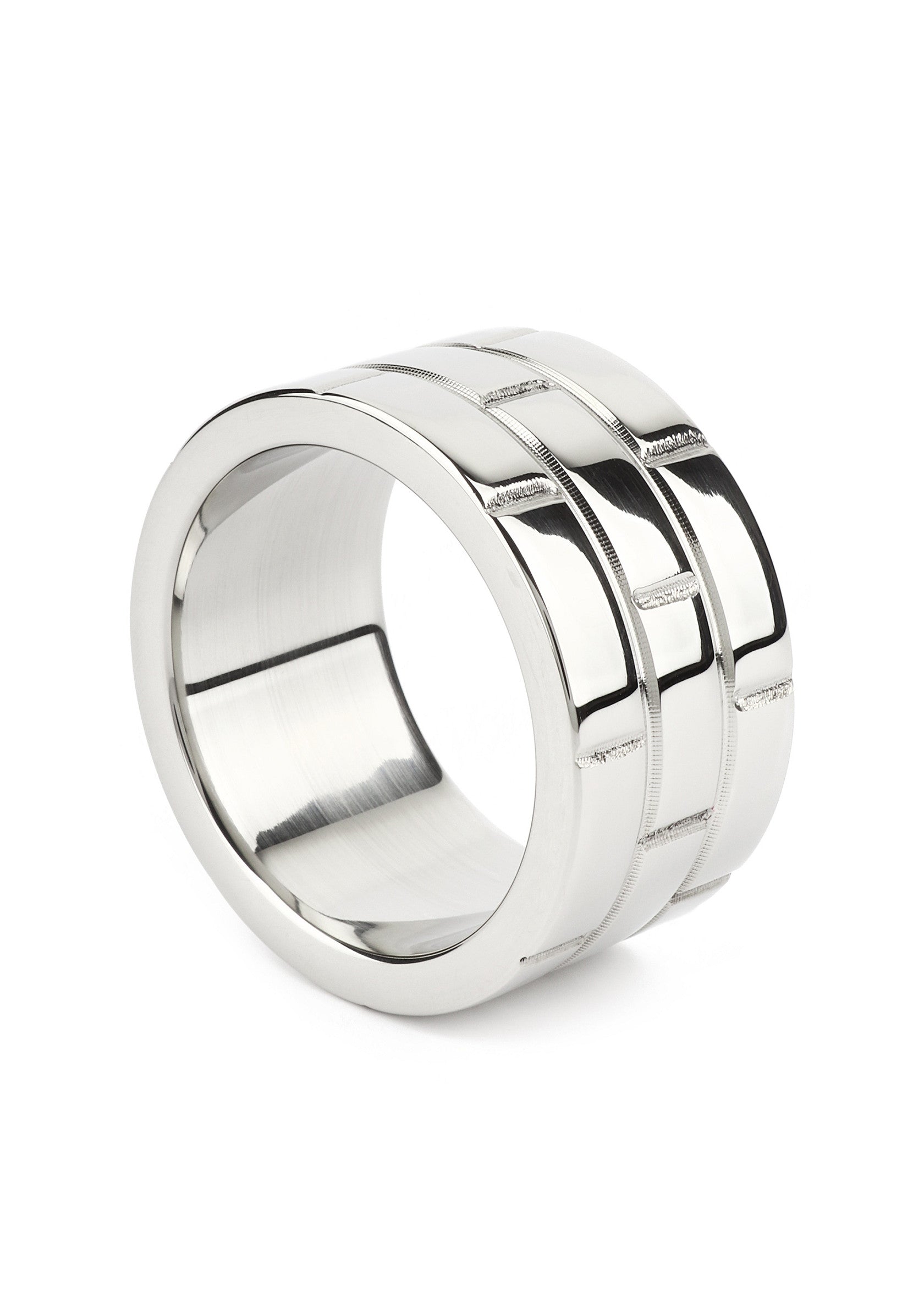Performance masculine Mr. Steel The Wall C-Ring 40mm