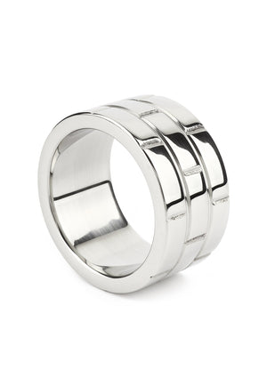 Performance masculine Mr. Steel The Wall C-Ring 40mm