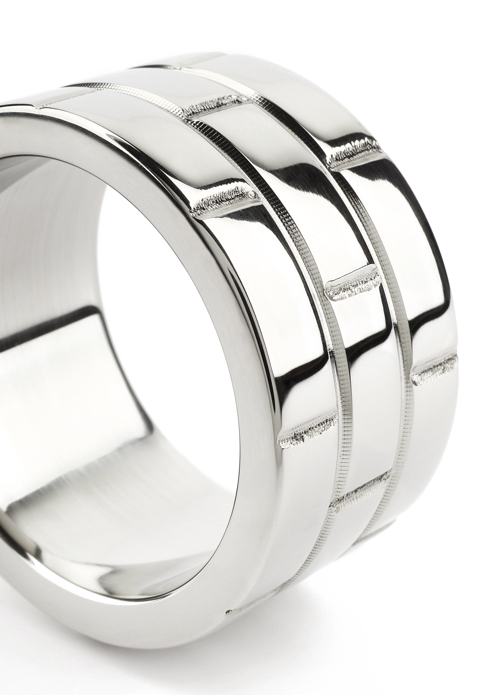 Performance masculine Mr. Steel The Wall C-Ring 40mm