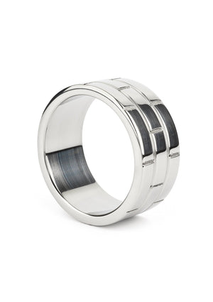 Performance masculine Mr. Steel The Wall C-Ring 50mm