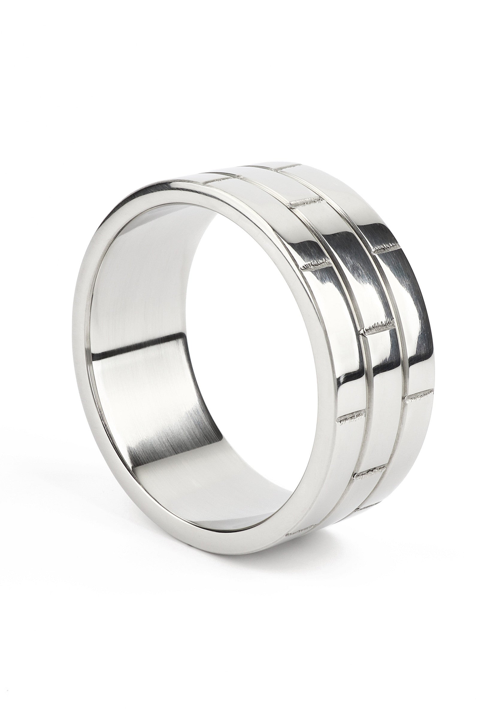 Performance masculine Mr. Steel The Wall C-Ring 55mm