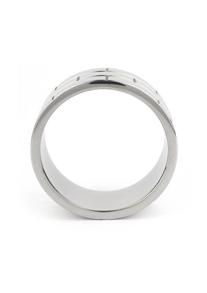 Performance masculine Mr. Steel The Wall C-Ring 55mm