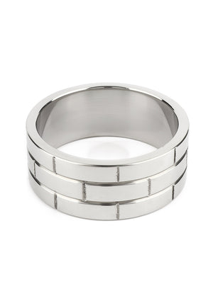 Performance masculine Mr. Steel The Wall C-Ring 55mm