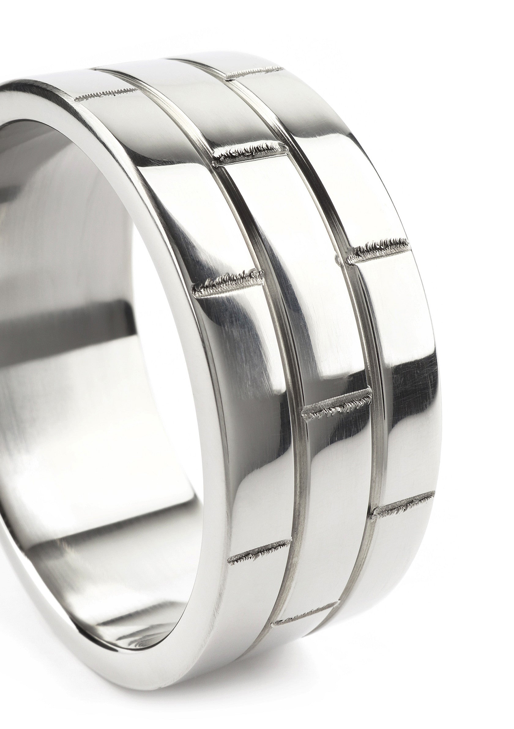 Performance masculine Mr. Steel The Wall C-Ring 55mm