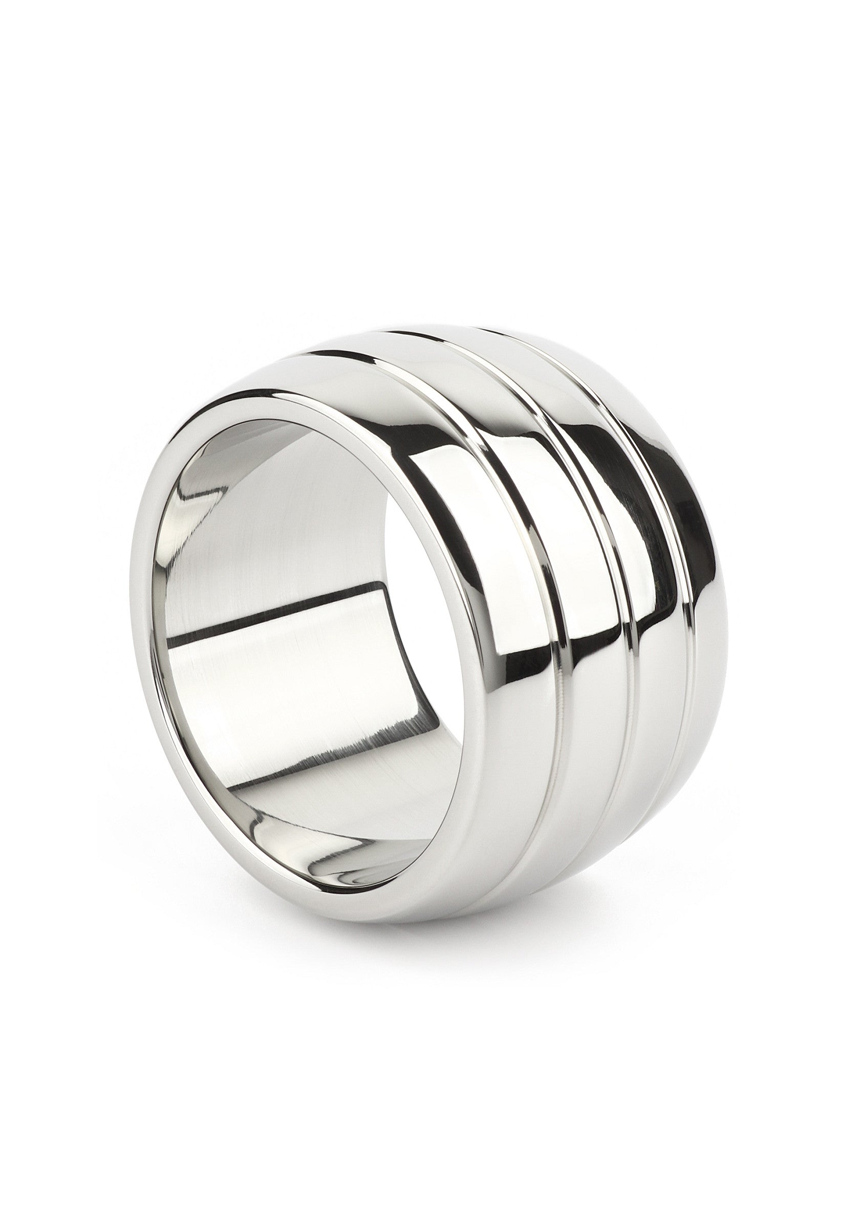 Performance masculine Mr. Steel Oval Barrel C-Ring 40mm