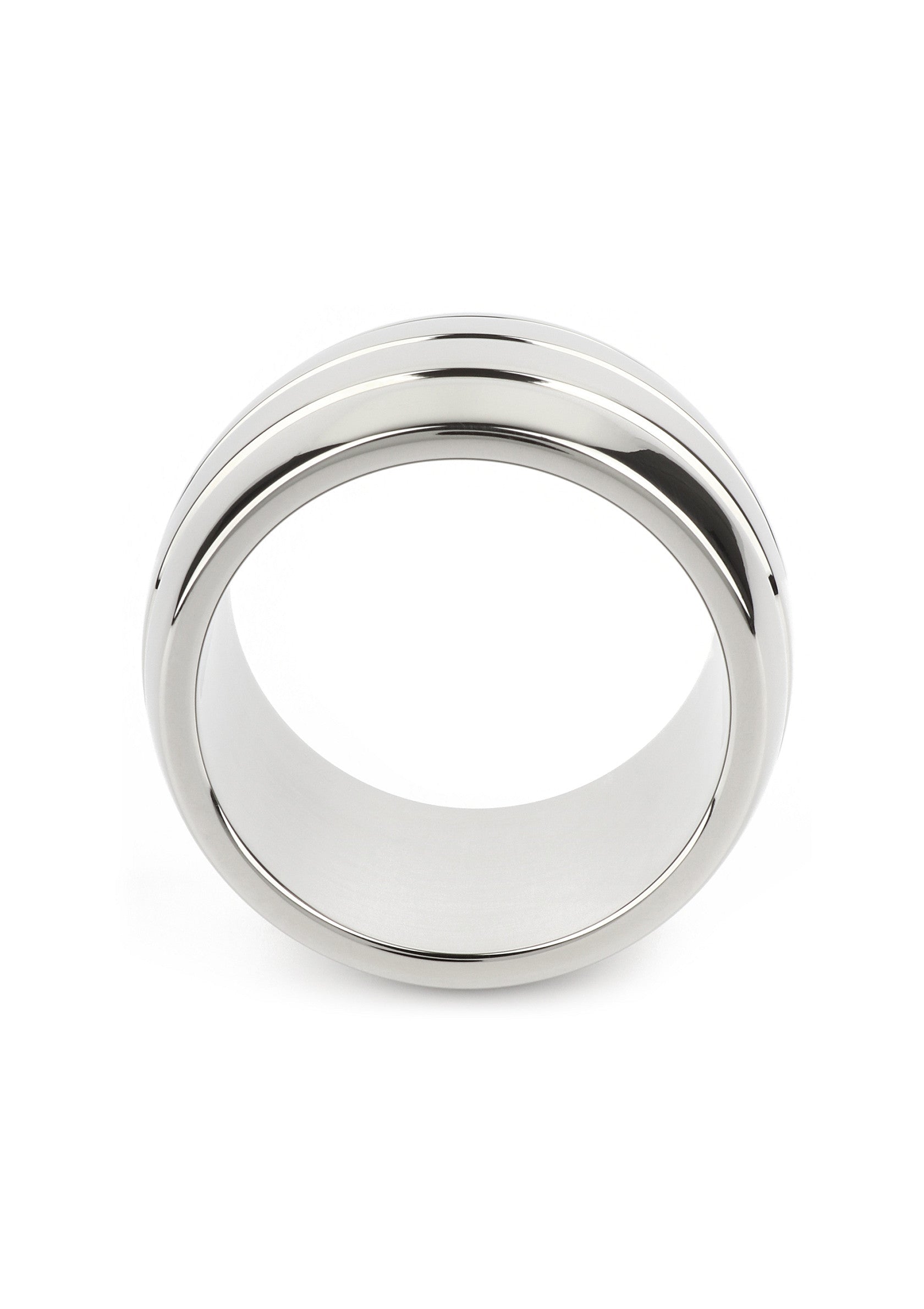 Performance masculine Mr. Steel Oval Barrel C-Ring 40mm