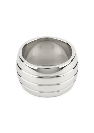 Performance masculine Mr. Steel Oval Barrel C-Ring 40mm