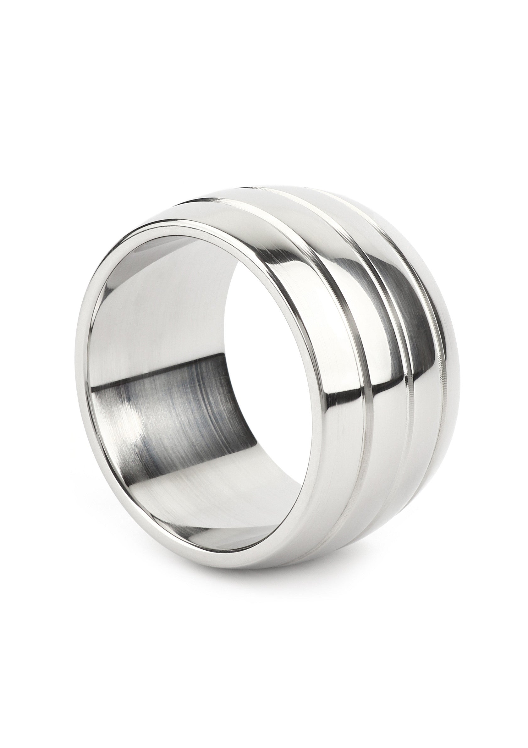 Performance masculine Mr. Steel Oval Barrel C-Ring 45mm