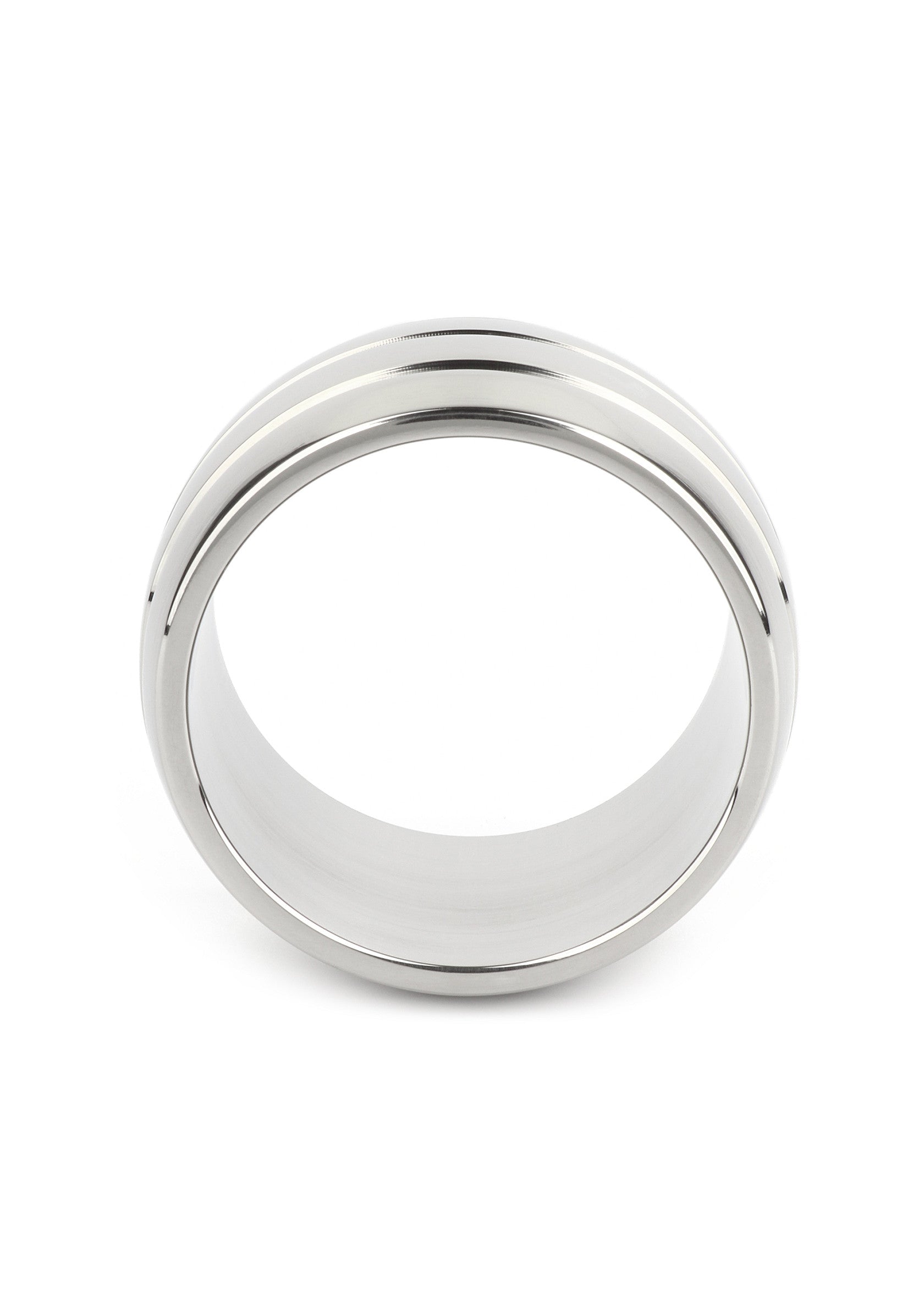Performance masculine Mr. Steel Oval Barrel C-Ring 45mm