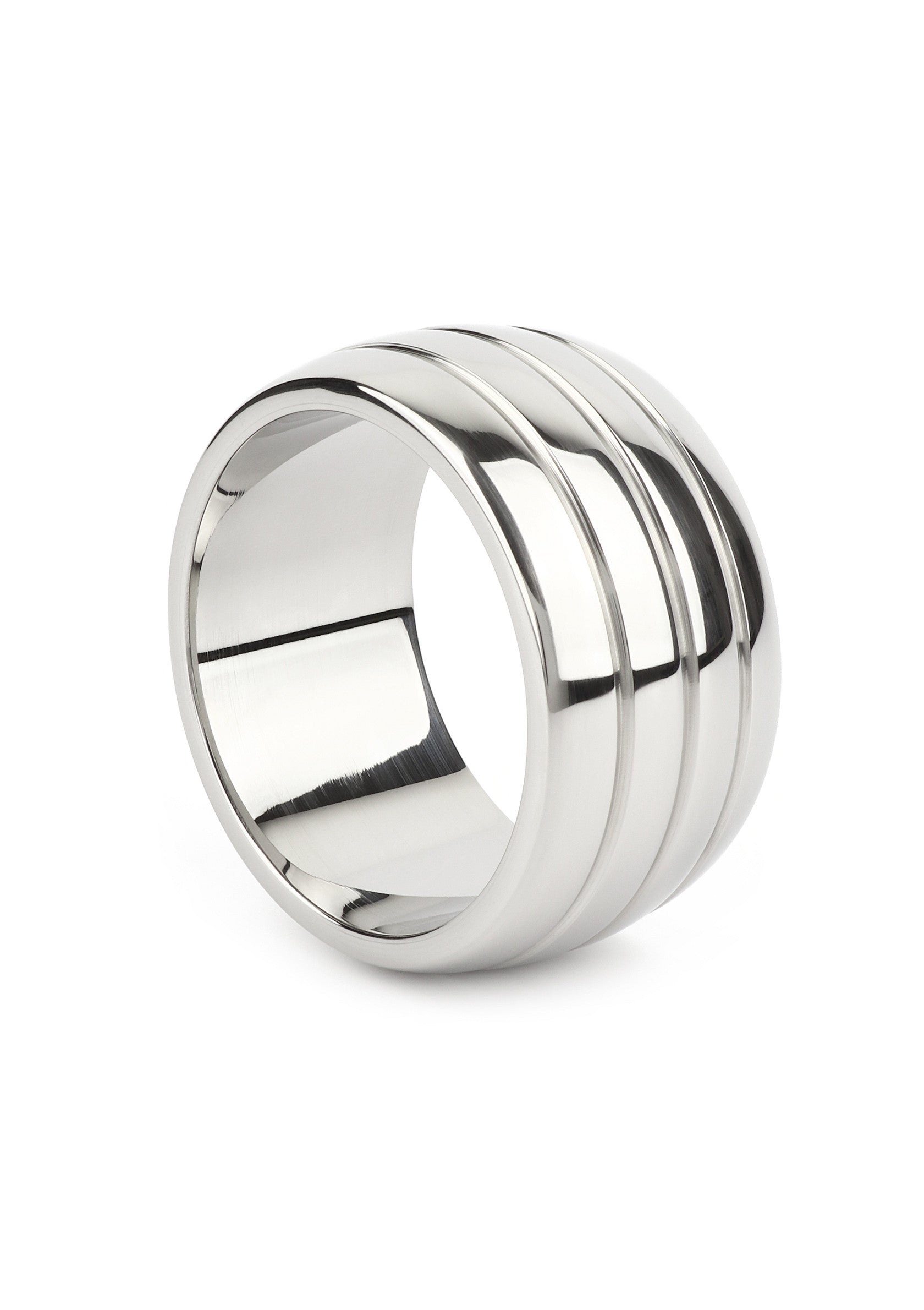 Performance masculine Mr. Steel Oval Barrel C-Ring 50mm