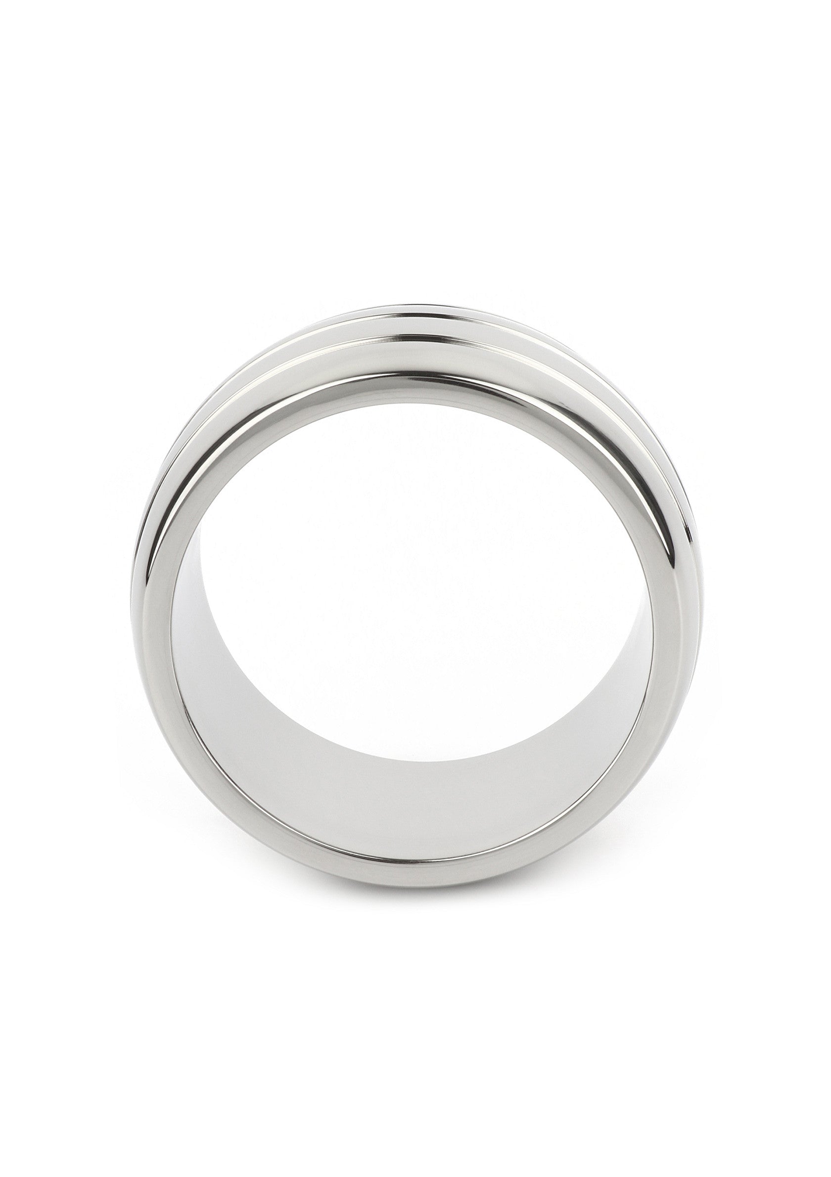 Performance masculine Mr. Steel Oval Barrel C-Ring 50mm